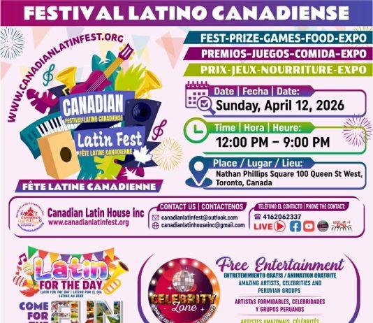Regresa el Festival Latino Canadiense 2026 a Nathan Phillips Square