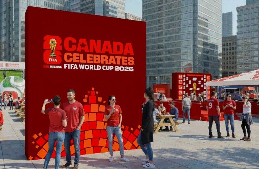 Ruta “Canada Celebrates” un canal transoceánico para la Copa Mundial de la FIFA 2026