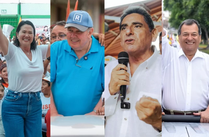 Candidatos apuran proselitismo y cierres de campañas en Perú