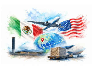 México y EEUU acuerdan medidas en materia de transporte aéreo