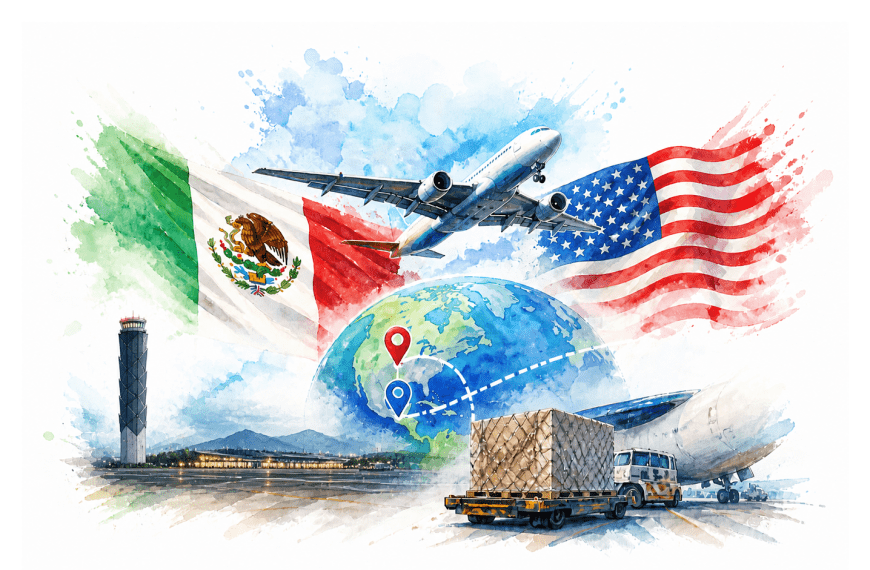 México y EEUU acuerdan medidas en materia de transporte aéreo
