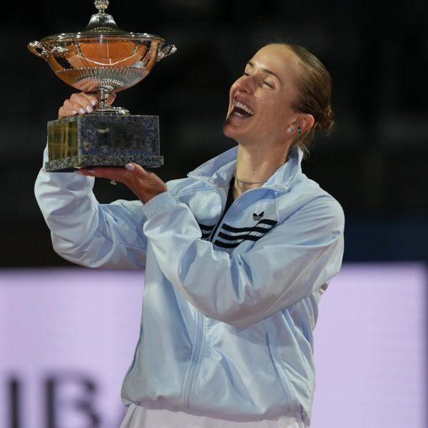 Hazaña de Svitolina: triple campeona en Roma