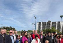Toronto: inauguran primera minicancha del legado “Fútbol para Todos”