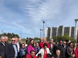 Toronto: inauguran primera minicancha del legado “Fútbol para Todos”