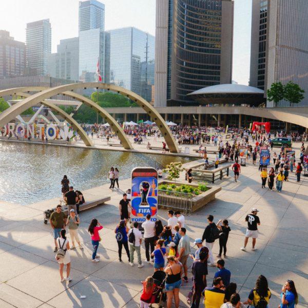 Toronto se prepara para recibir al mundo durante la Copa Mundial de la FIFA 2026
