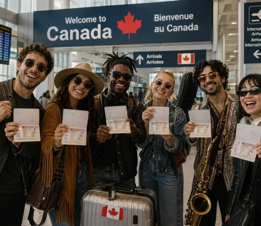 Estamos justo a tiempo para procesar las visas para los artistas del verano