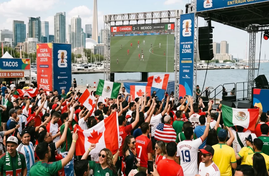 Vamos a la gran Feria Latina de la Copa Mundial de Fútbol 2026 en Toronto