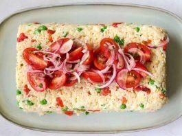 ENSALADA DE ARROZ CHILENA