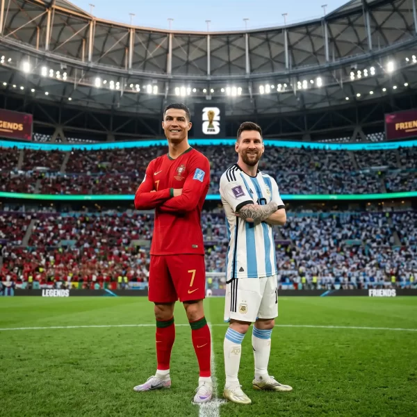 Messi y Cristiano, unidos por un récord que desafía al tiempo: 20 años y 6 días de grandeza
