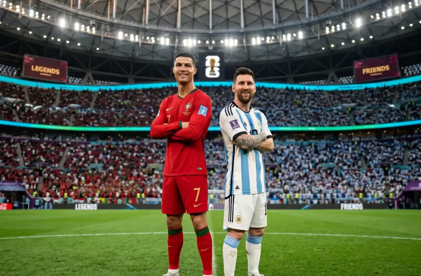 Messi y Cristiano, unidos por un récord que desafía al tiempo: 20 años y 6 días de grandeza