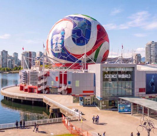 Fútbol y tecnología en el Science World en Vancouver