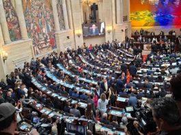 Sitio de investidura presidencial a debate en Congreso de Colombia