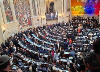 Sitio de investidura presidencial a debate en Congreso de Colombia