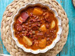 POTAJE FRIJOLES COLORADO CUBANO