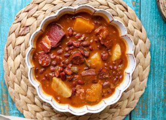 POTAJE FRIJOLES COLORADO CUBANO