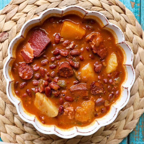 POTAJE FRIJOLES COLORADO CUBANO