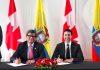 Ecuador y Canadá sellan acuerdo de libre comercio