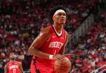 Amen Thompson con los Rockets por largo tiempo