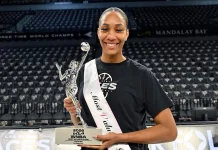 A’ja Wilson logra su quinto premio MVP de la WNBA