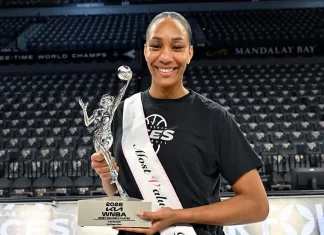 A’ja Wilson logra su quinto premio MVP de la WNBA